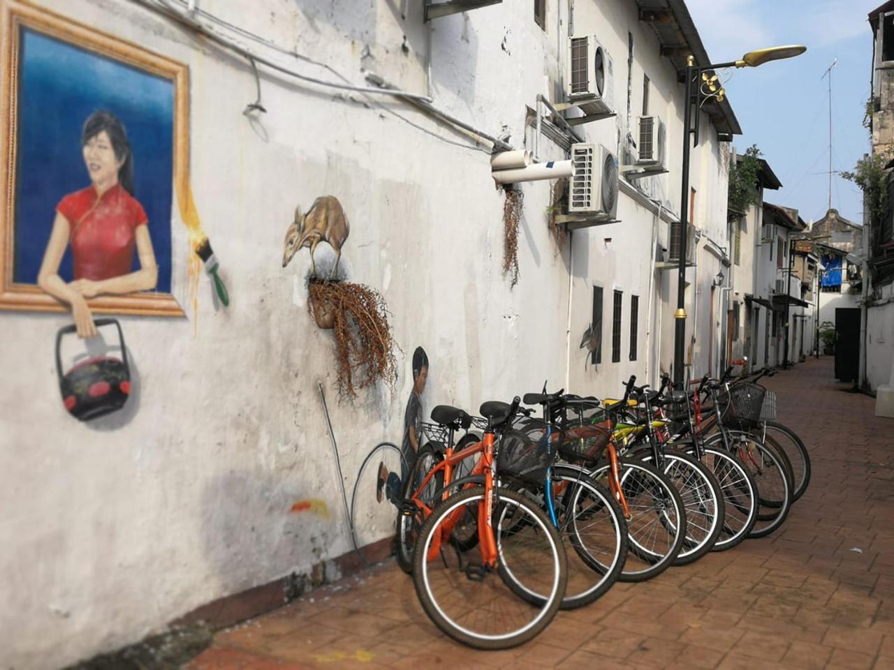 Monkey Motel Cafe Малакка Экстерьер фото