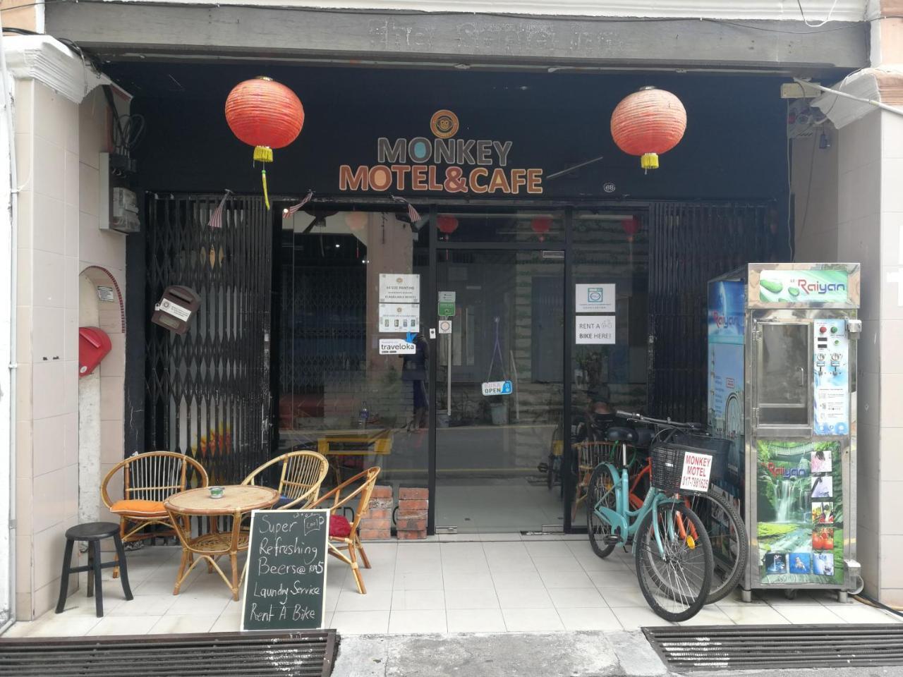 Monkey Motel Cafe Малакка Экстерьер фото